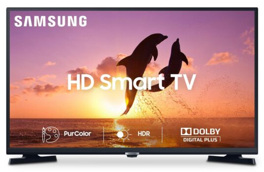 Samsung 80 cm (32 inches) HD Ready Smart LED TV UA32T4380AKXXL (Glossy Black)